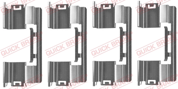 Accessory Kit, disc brake pad